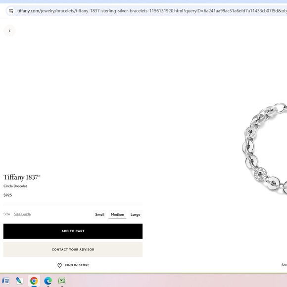 TIFFANY & CO. 1837 Circle Bracelet - Picture 14 of 14